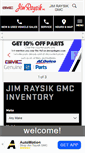 Mobile Screenshot of jimraysikgmc.com